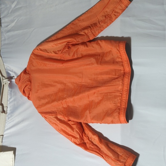Hugo Boss Men's Size L Reversible Grey & Orange Zip Up Hoodie - Picture 10 of 10